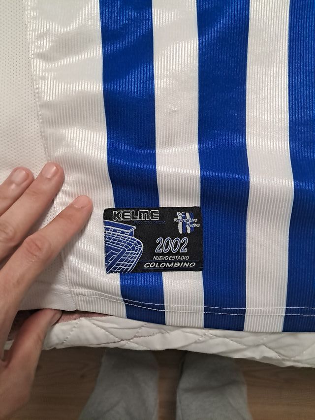 Camiseta Recreativo Huelva 2002 Copa Rey