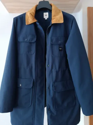 Abrigo Vans Azul y Marrón