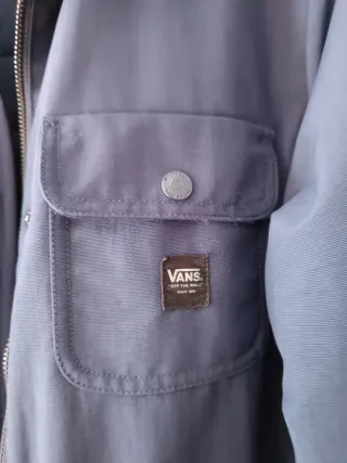 Abrigo Vans Azul y Marrón