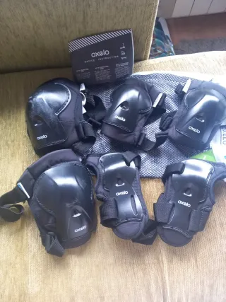 Set 3 protectores Oxelo niños