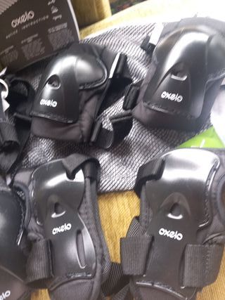 Set 3 protectores Oxelo niños
