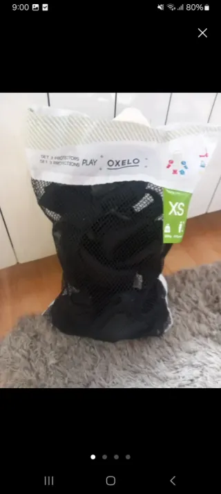 Set 3 protectores Oxelo niños