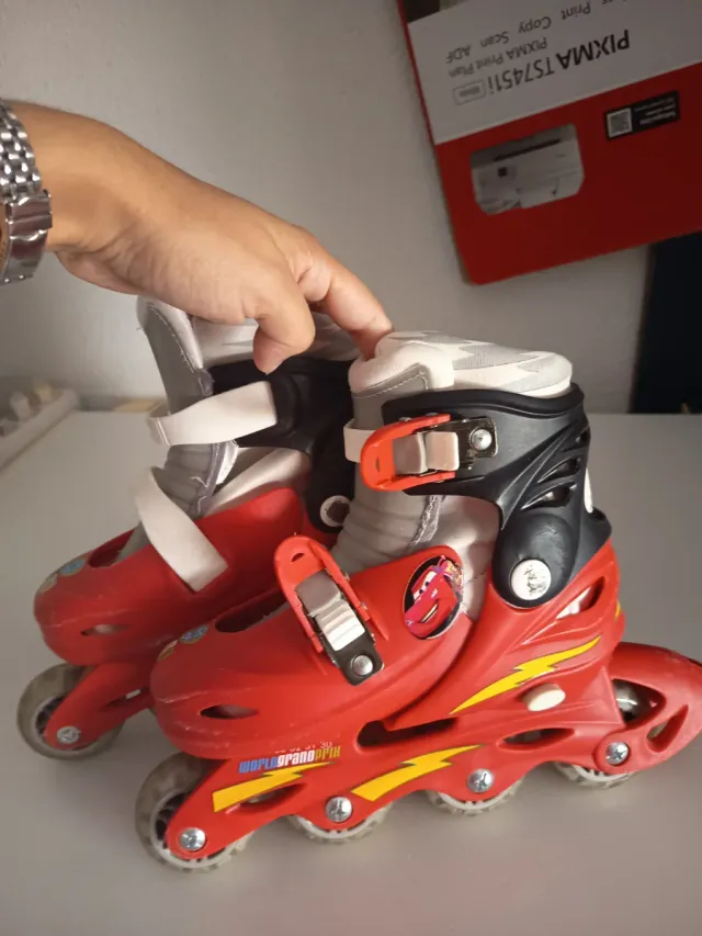 Patines en línea infantiles Cars