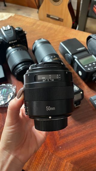 Cámara Nikon D7500 + Lentes y Accesorios