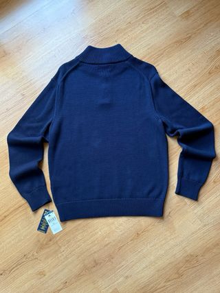 Jersey Ralph Lauren Botones Azul Marino