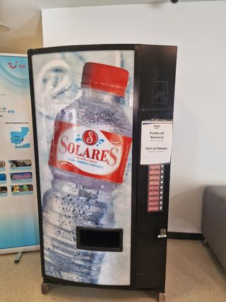 Máquina Vending Solares Agua Mineral