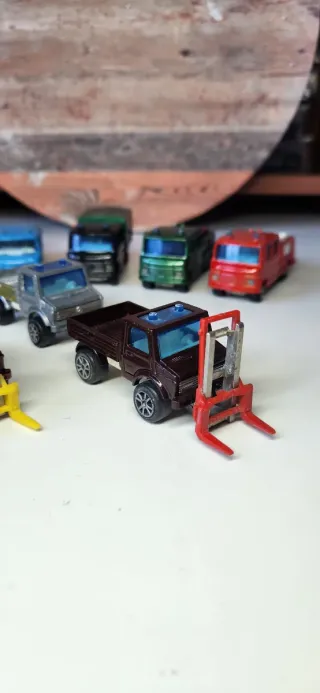 Camiones vintage Majorette Mercedes