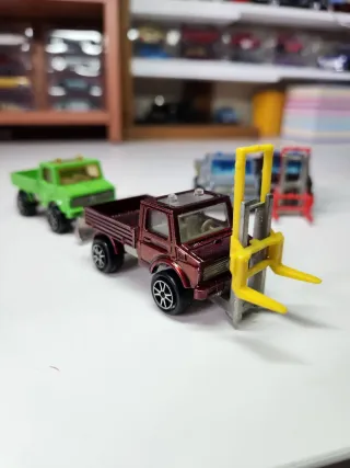 Camiones vintage Majorette Mercedes