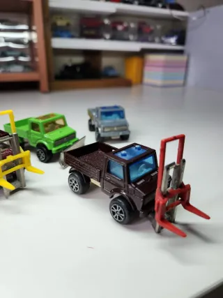 Camiones vintage Majorette Mercedes