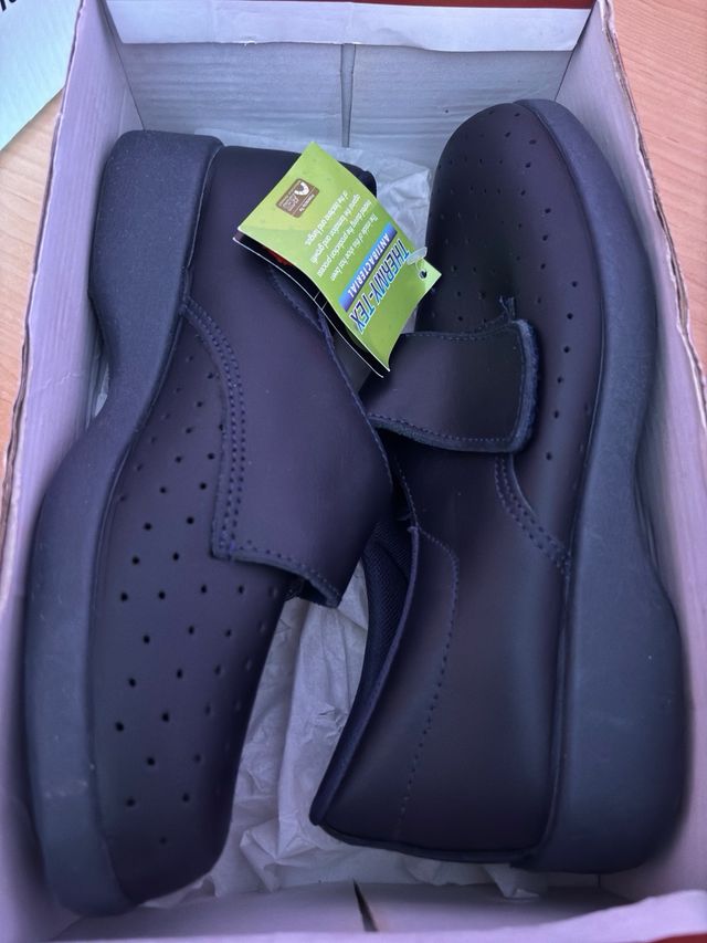Zapatos de seguridad azul marino