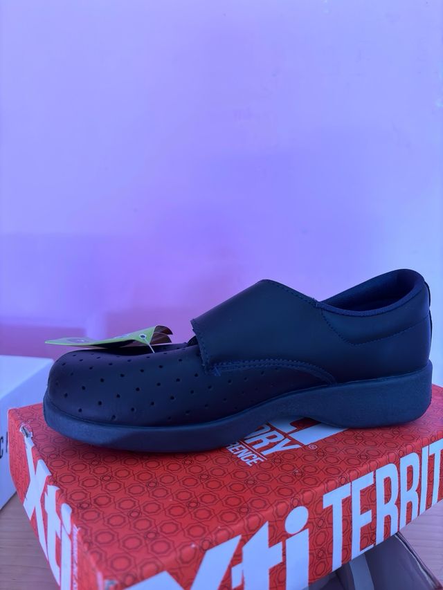 Zapatos de seguridad azul marino