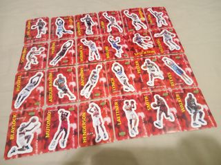 CROMOS PEGATINAS UPPER DECK NBA 97 98 LOTE x218