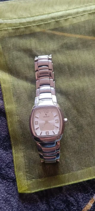 Reloj Viceroy Mujer Plata y Blanco