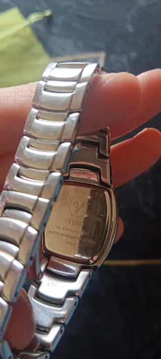 Reloj Viceroy Mujer Plata y Blanco
