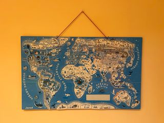 Mapa del mundo Janod para niños