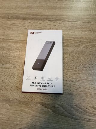 Caja M.2 NVMe SSD 10Gbps SAN ZANG MASTER