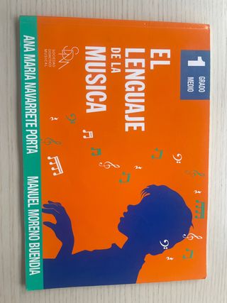 Libros Lenguaje de la Música 1 y 2 Grado Medio