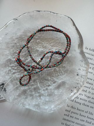 Collar Tous Plata Cierre Multicolor