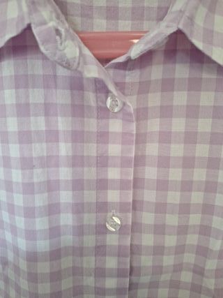 Camisa cuadros niña IDO talla 10
