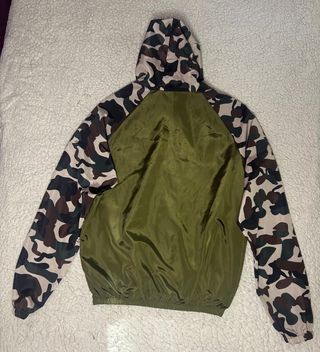 Chaqueta Cortavientos Militar Camuflaje