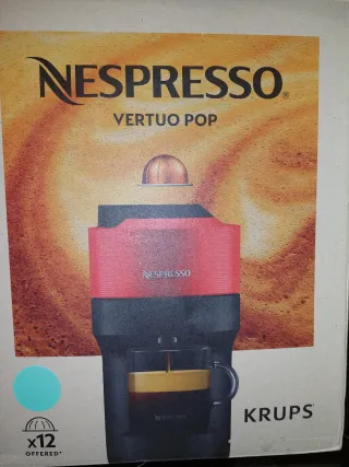 Cafetera Nespresso Vertuo POP Krups azul