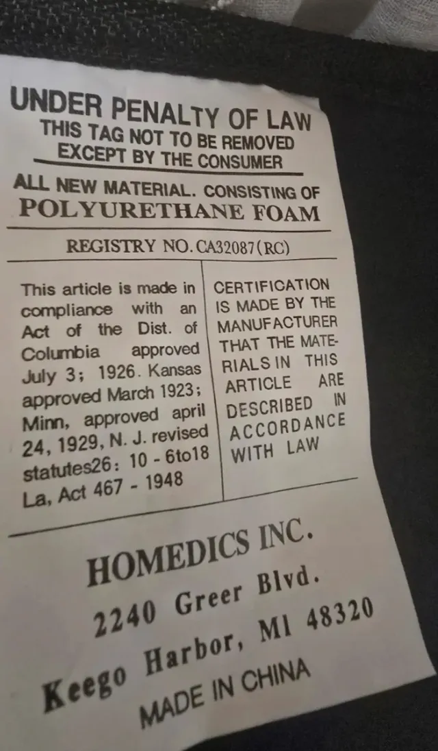 COLCHONETA DE MASAJE CUERPO COMPLETO