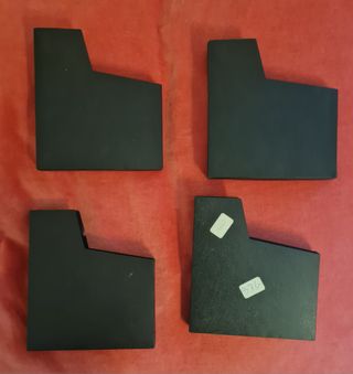 4 vecchie custodie Nintendo NES