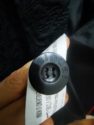 Abrigo Desigual Negro