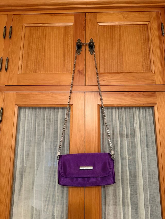 Bolso de fiesta morado