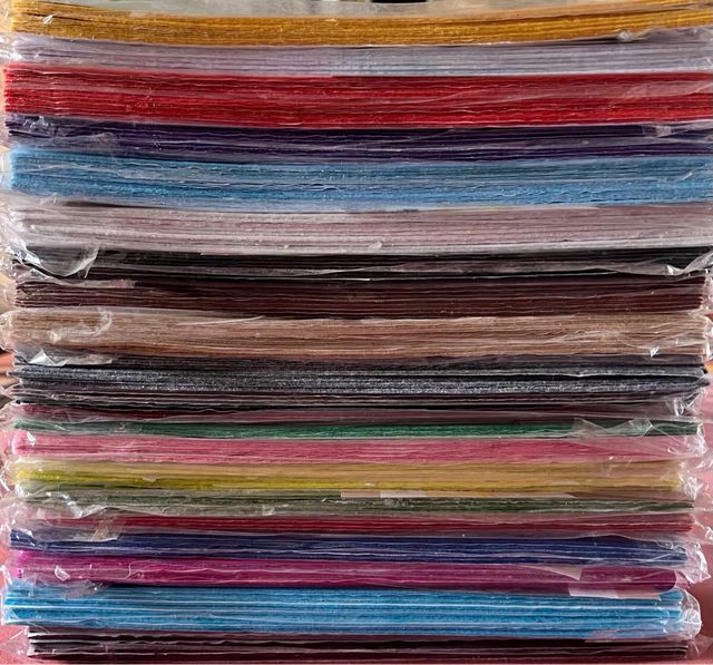 Láminas Goma Eva y Fieltro Colores