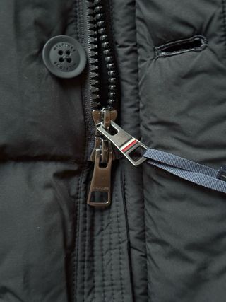 Abrigo Parka Tommy Hilfiger Talla XL Negro