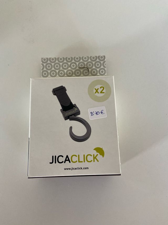 JICA CLICK Colgadores para bolsas x2