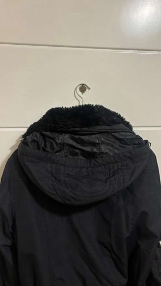 Anorak mujer con cuello borregado