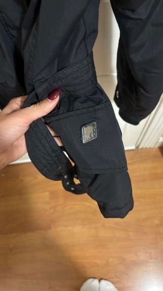 Anorak mujer con cuello borregado