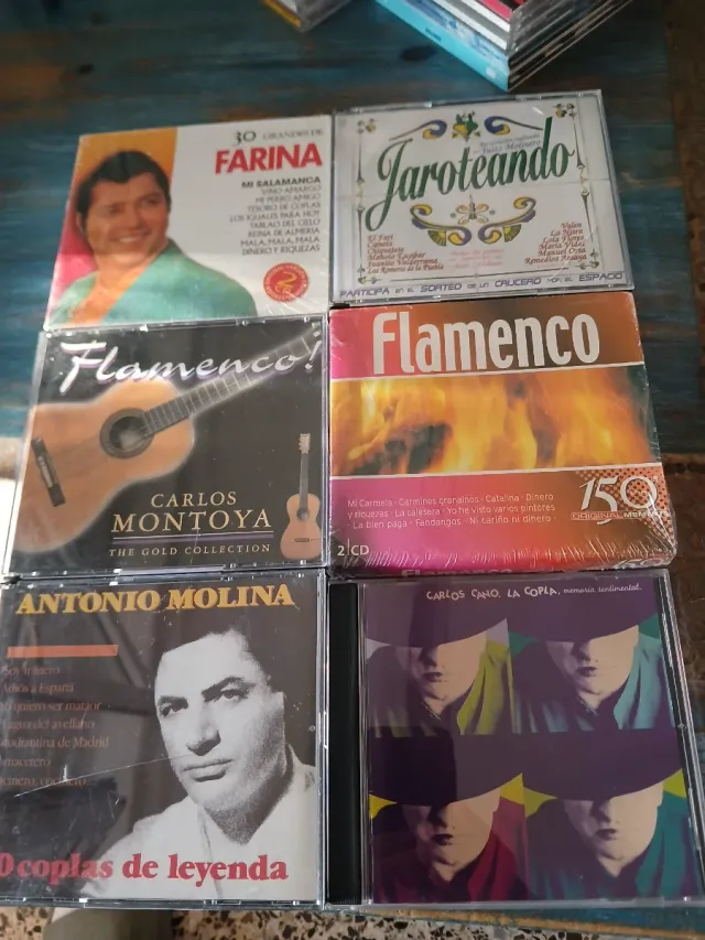 Lote 12 CDs Flamenco y Copla