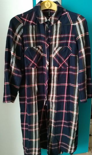 Scamiciato camicia Stradivarius Tg S misure: spall