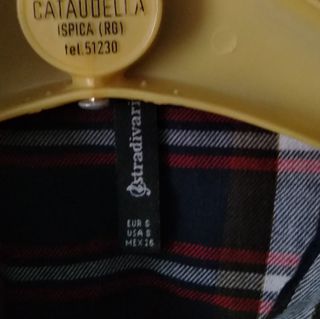 Scamiciato camicia Stradivarius Tg S misure: spall