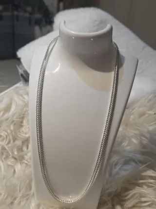 Cadena plata para hombre