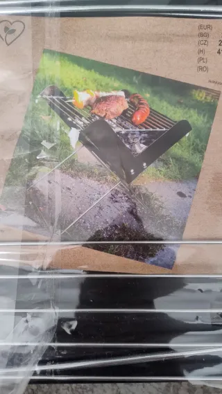 Mini Barbacoa Portátil de Carbón