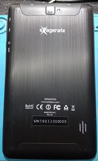 Tablet Exagerate Zelig Pad 470G 7