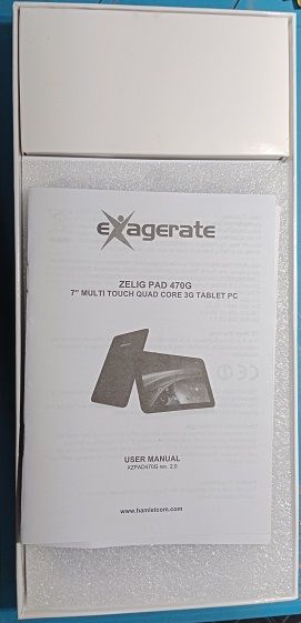 Tablet Exagerate Zelig Pad 470G 7