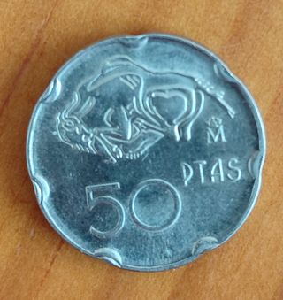 Monedas 50 Pesetas España 1992 - 1997