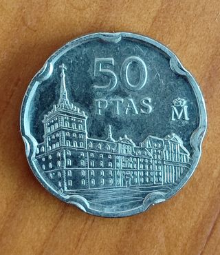 Monedas 50 Pesetas España 1992 - 1997