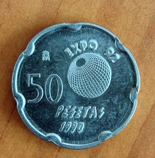 Monedas 50 Pesetas España 1992 - 1997