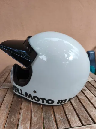 Casco Bell Moto 3 Blanco