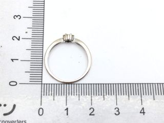 anillo oro 18k con piedra con circonita