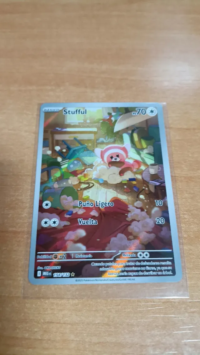 Carta Pokémon Stufful 154/132