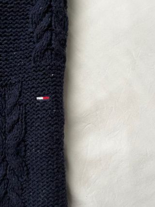 Jersey Tommy Hilfiger Azul Marino Cable Knit L