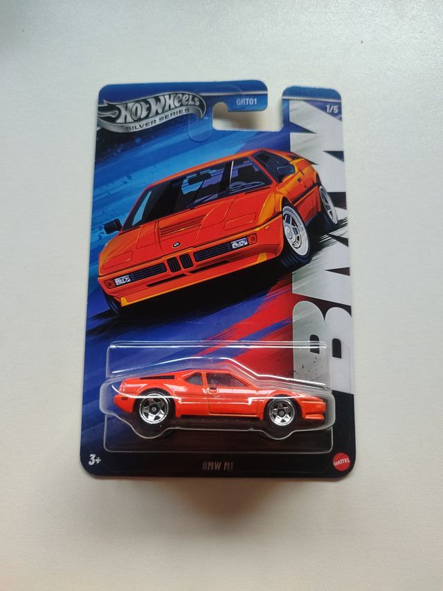 Hot Wheels BMW M1 y M2 Silver Serie