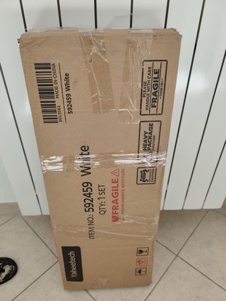 Mobiletto ingresso bianco legno